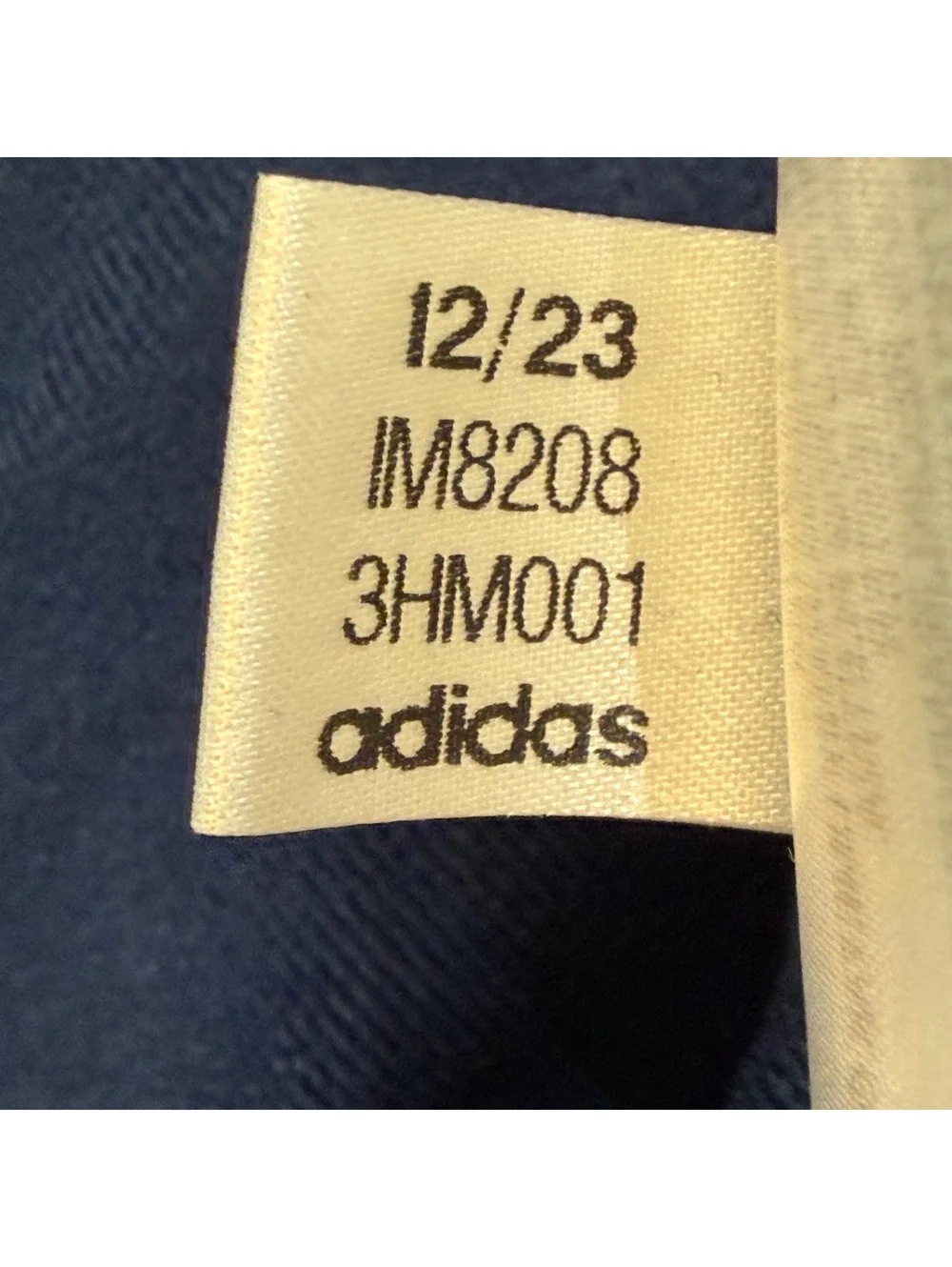Adidas Adibreak Full Zip Hoodie Side Snap Men's XL Navy Yellow White 3 Stripes